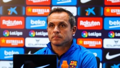 世界杯注册官网-巴萨救火主帅：拥抱科曼 巴萨的球员都是有目标的