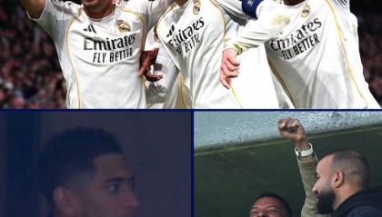 一脸惊愕！巴尔韦德上演帽子戏法，贝林厄姆在场边反应夸张